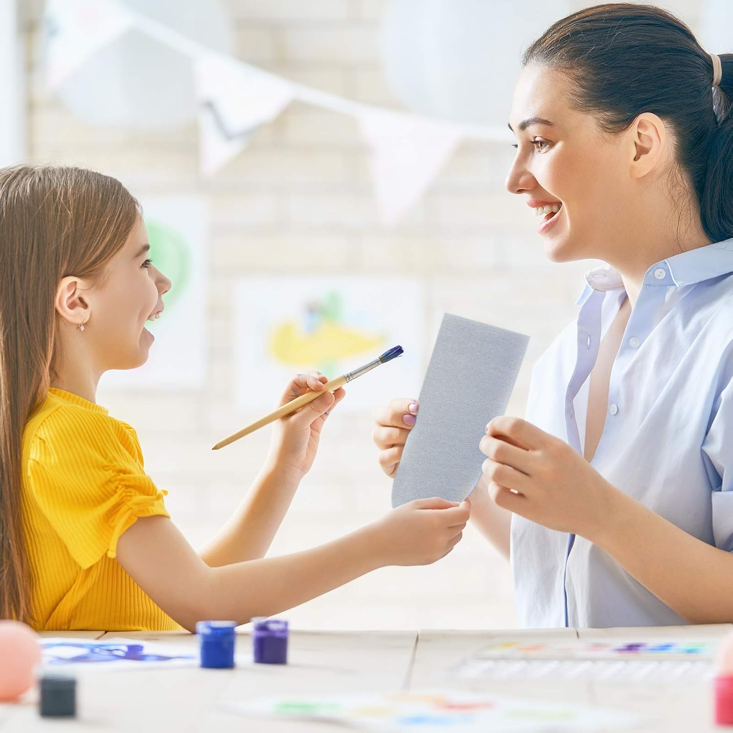 Dianelhall 6 Pieces Water Drawing Writing Cloth Reusable Water Paper Chinese Calligraphy Mat for Students Chinese Calligraphy Practice, 17 X 13 Inches/ 43 X 33 Cm image number 3