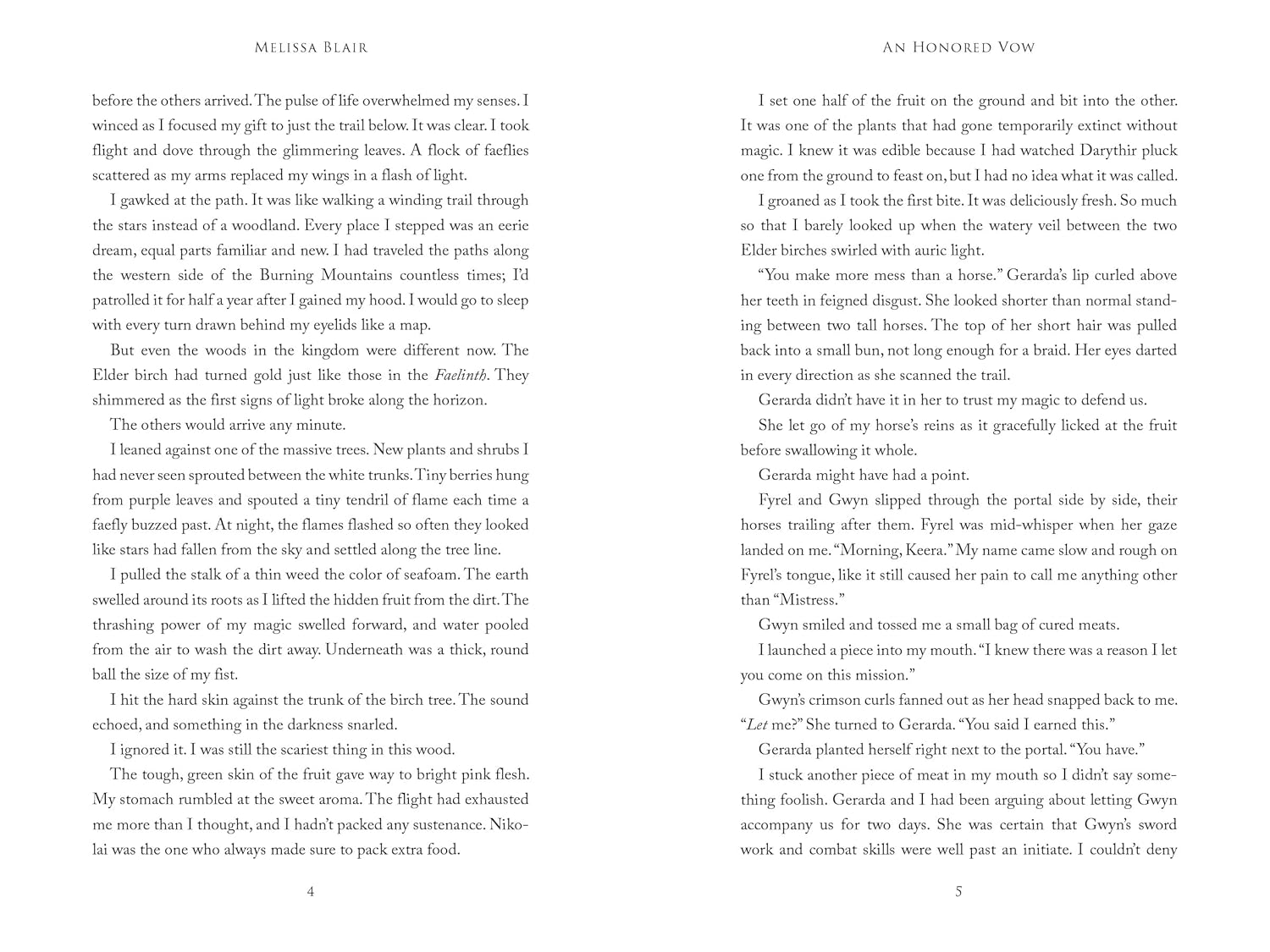 An Honored Vow image number 1