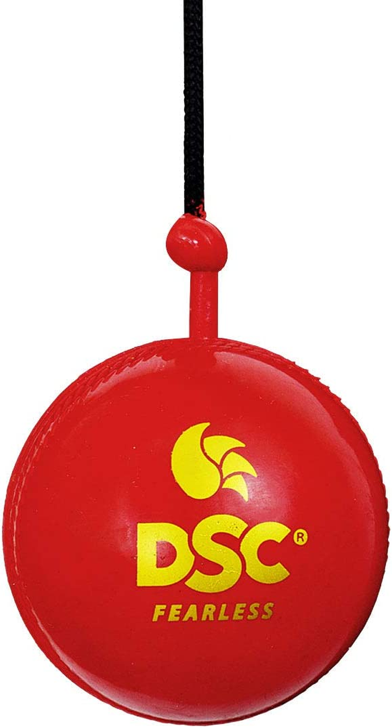 DSC Hanging Synthetic Cricket Ball (Red) image number 1