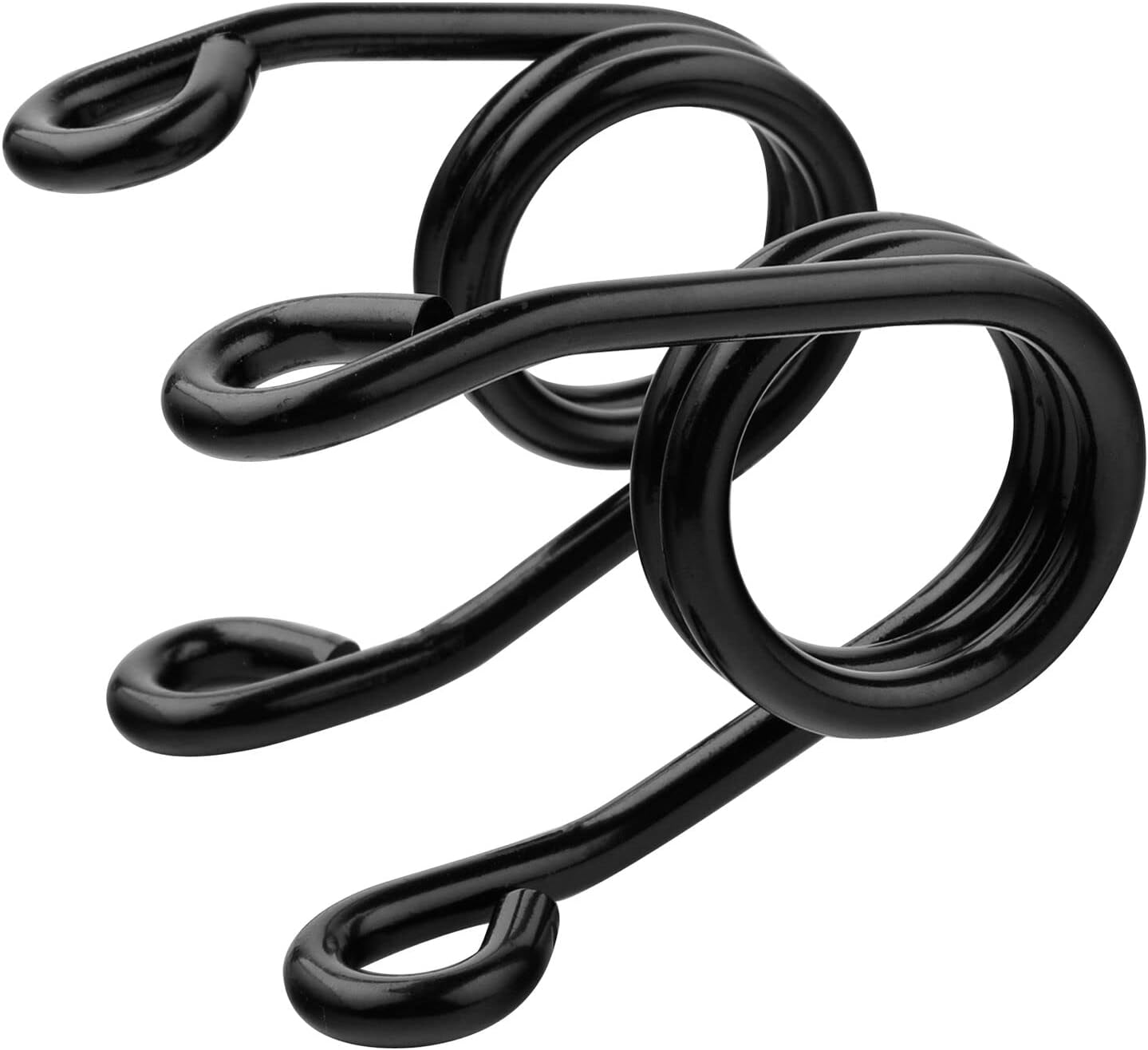 Motorcycle 2" Black Scissor Torsion Solo Seat Springs Fit for Harley Custom Chopper Bobber