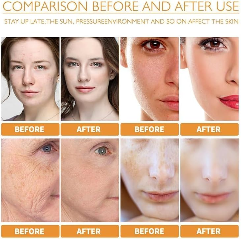 Turmeric Glow Combo Skincare Set, Turmeric Skin Care, Turmeric Glow Face Wash,Face Care Set for Women (Scrub, Large) image number 6