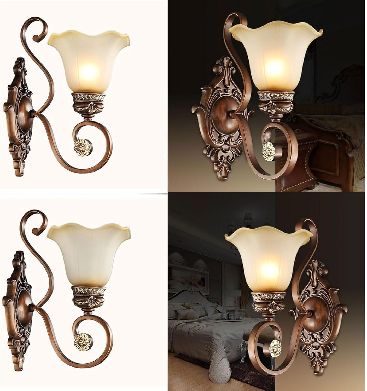 Vintage Metal Iron Wall Lighting Fixtures Retro Wall Lamp Wall Sconces Wall Mounted Lighting Fixture for Restaurant Wall Lighting image number 5
