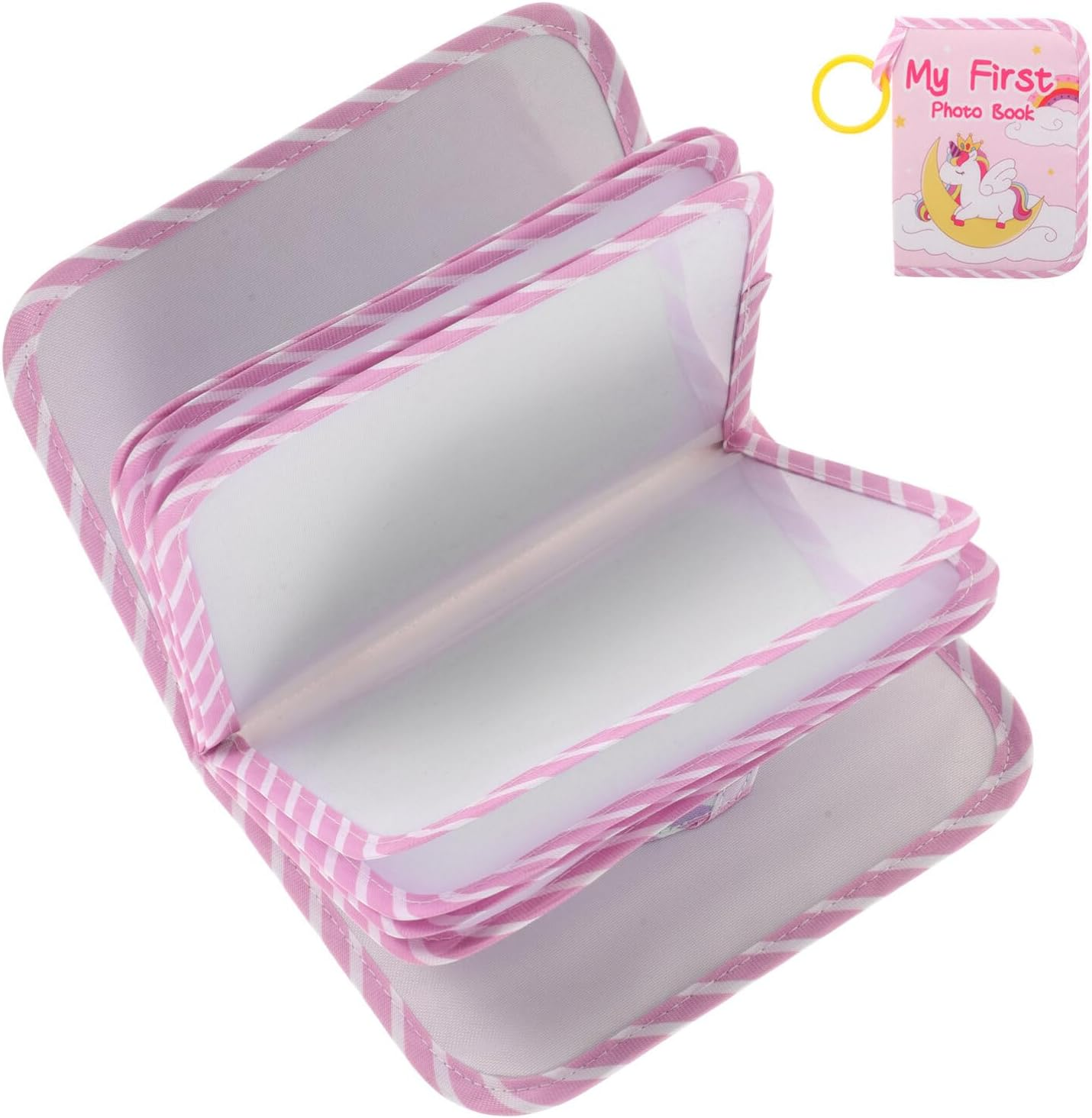 JOINPAYA Baby Photo Album: Memo Book My First Photo Album Cloth Photo Album Year Baby Cloth Albums Baby Cloth Photo Book Commemorate Decorate Pvc image number 4