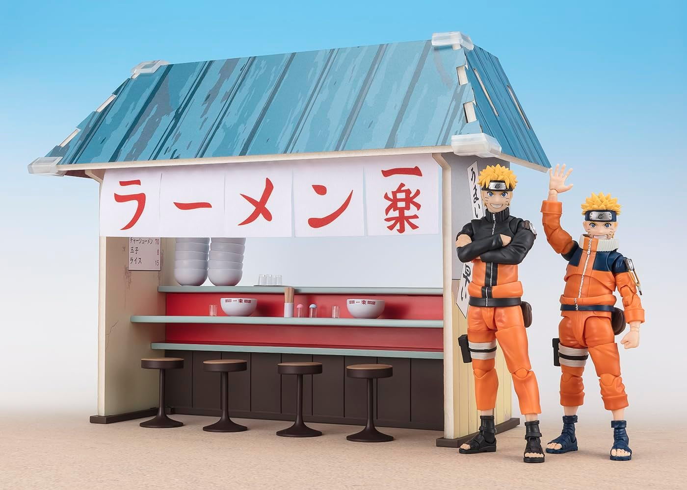 Tamashii Nations S.H.Figuarts Naruto - Ichiraku Ramen Set image number 5