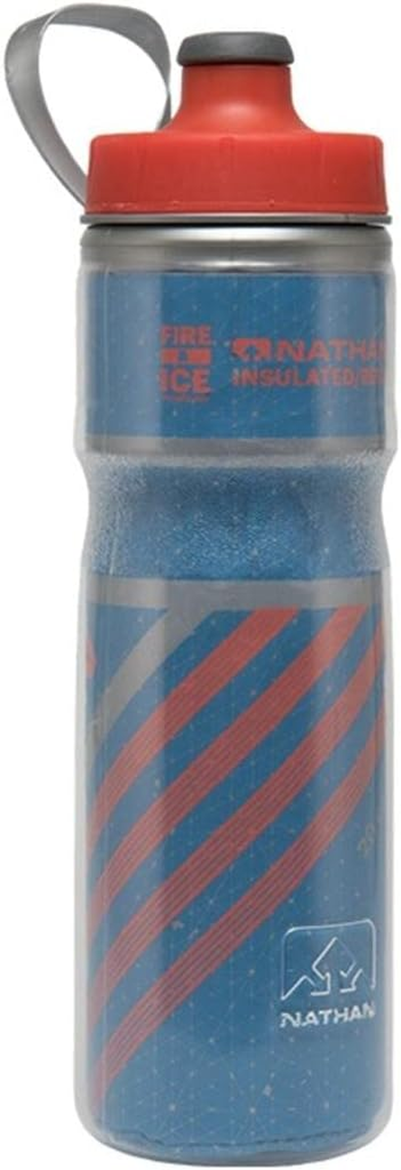 Nathan Fire and Ice Water Bottle-Orange, 600 Ml image number 1