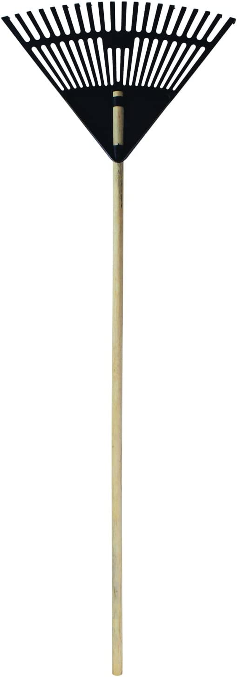 Home Leisure Standard Rake with Handle, 48Cm, Black (1901400)