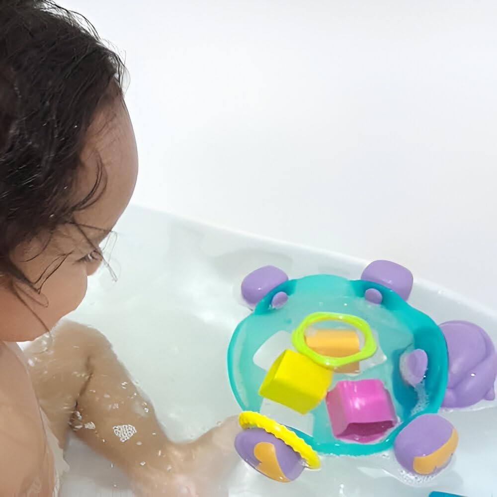 Playgro Float along Hippo Shape Sorter, Water Play image number 5