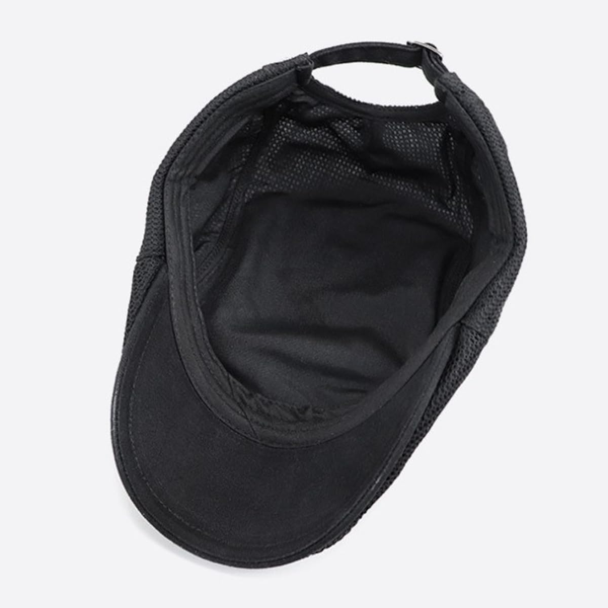 AIMALL Men&rsquo;S Mesh Beret Flat Cap &ndash; Lightweight Breathable Sunshade Summer Hat for Women & Men, Adjustable 22.04&ndash;22.83In Head Size, UV Protection Outdoor Cap