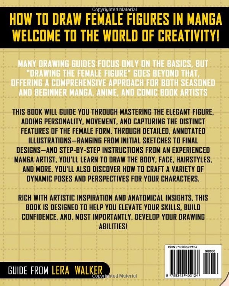 How to Draw Female Figure: Manga, Anime a Step-By-Step Guide: a Complete Guide for Adults to Master Artistic Techniques and Unlock Creativity image number 1