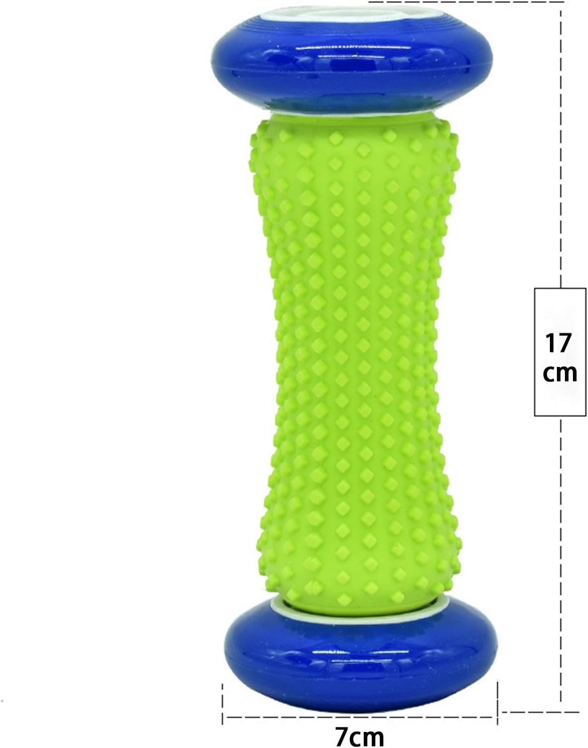 Plantar Fasciitis Foot Roller Massage Ball Set with Two Spiky Massage Balls and One Foot Roller for Pain Relief Trigger Point Therapy Ideal for Plantar Fasciitis Relief and Foot Massage image number 1