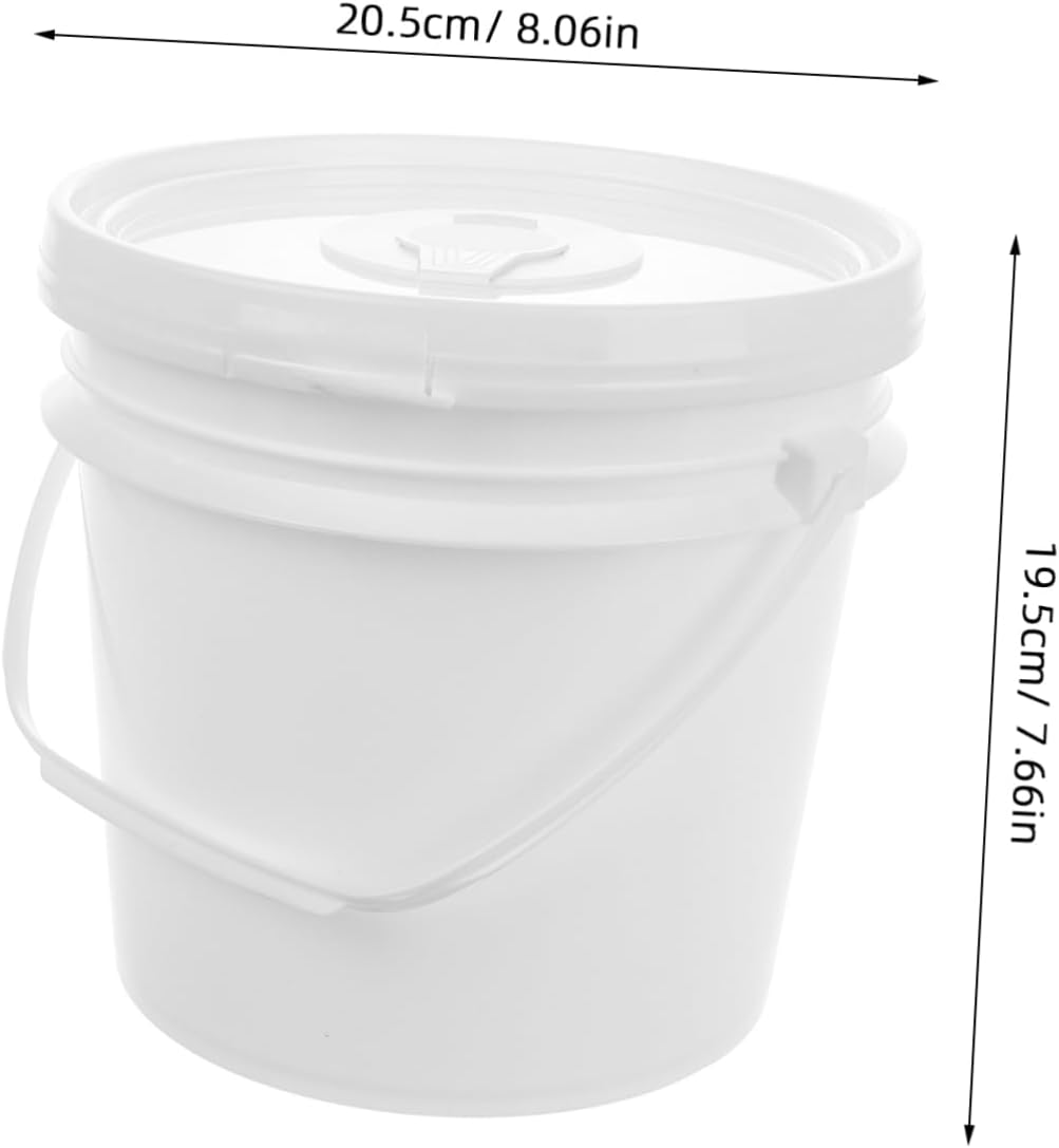 Wipes Dispenser Container 4L Portable Baby Wipe Holder Refillable Plastic Bathroom Wet Tissue Holder Flushable for Car and Nursery Use image number 2