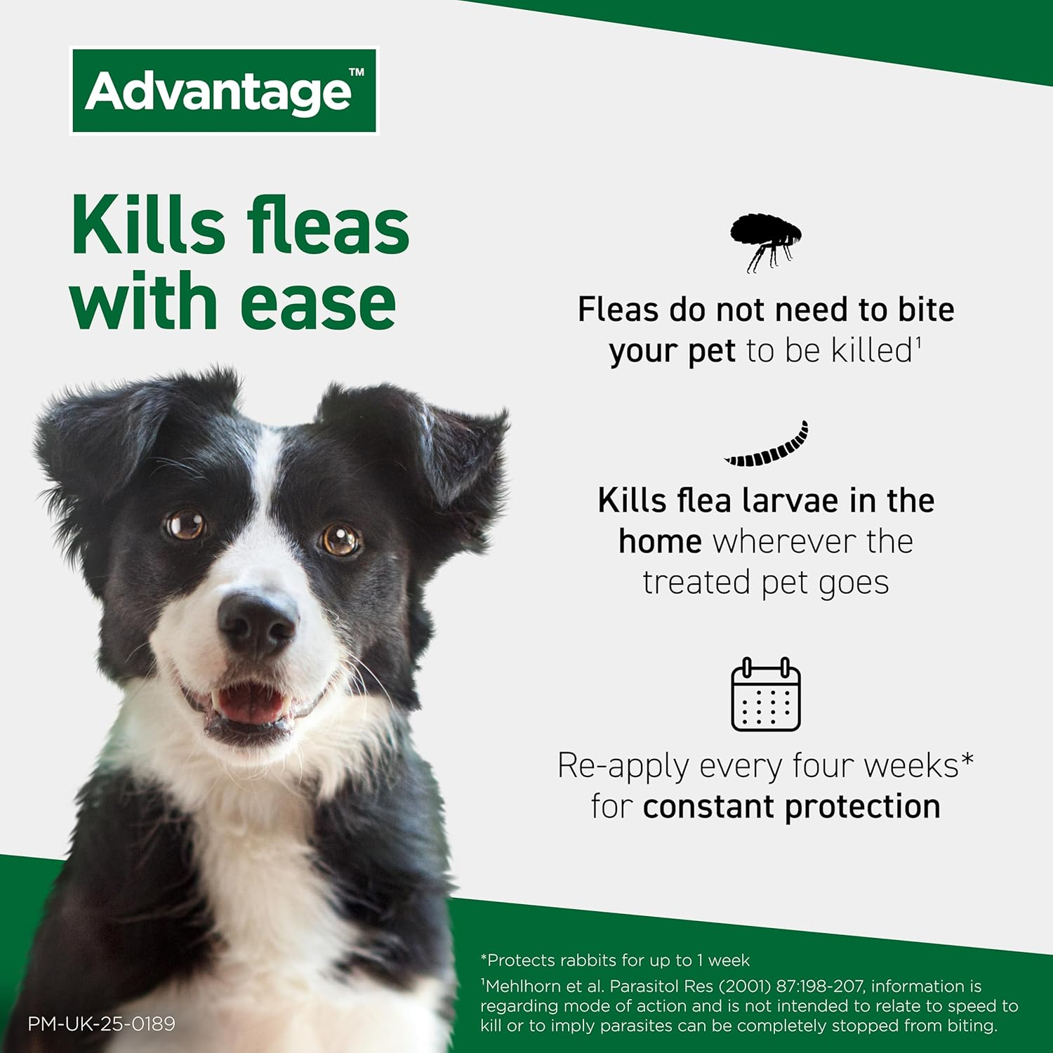Advantage Fleas for Dogs over 25Kg - 1 Pack image number 3