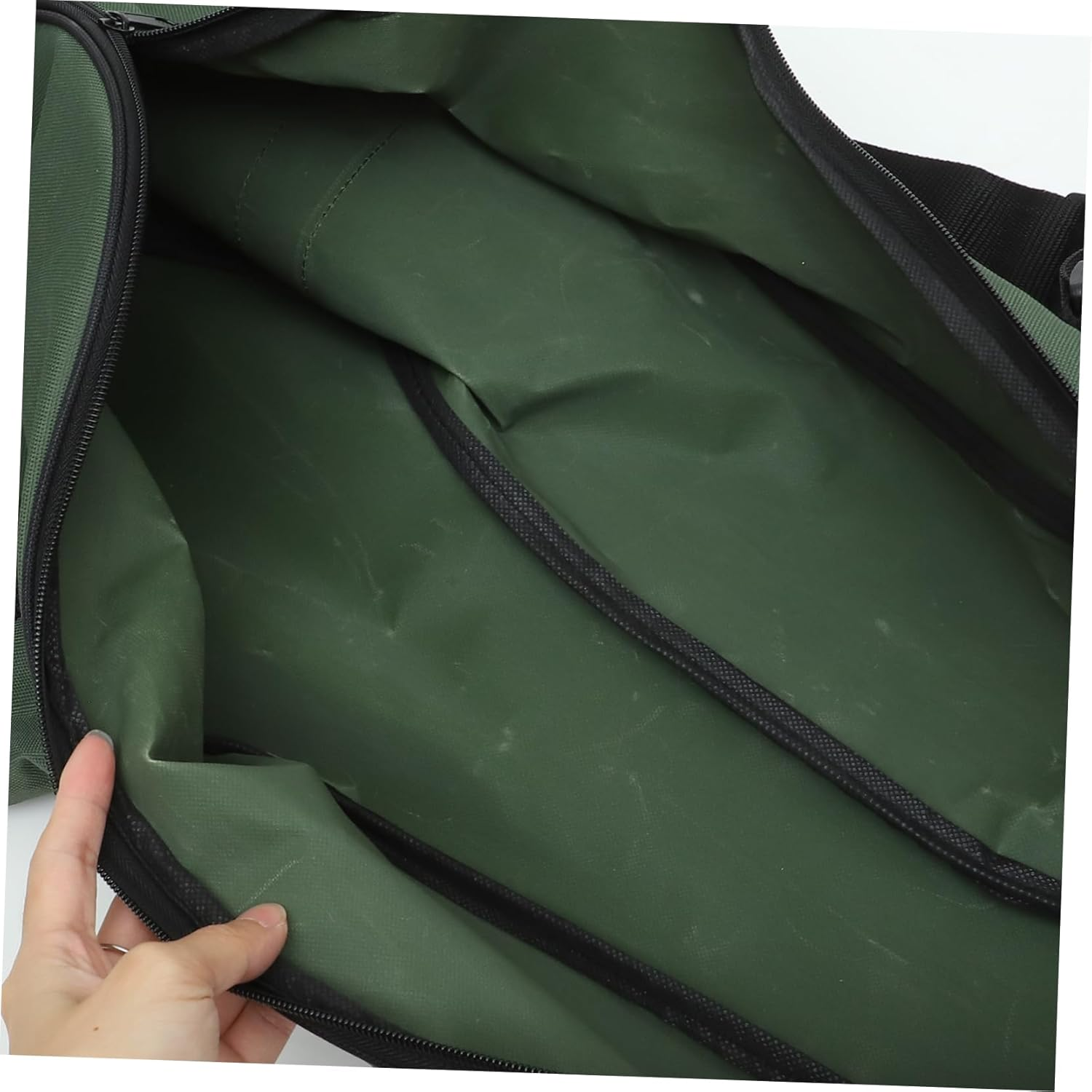 Garneck Chainsaw Bag Portable Outdoor Use Large Capacity Water-Resistant Canvas Carrying Case Convenient Handheld Design for Forestry and Gardening image number 2