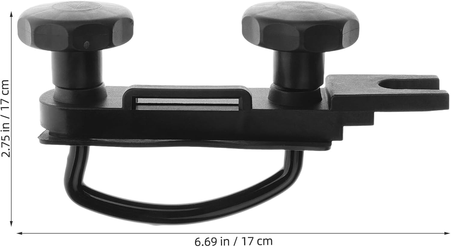 Cabilock Universal Car Roof Rack Mounting Accessories U-Bolt Clamp Kit U Brackets and Lock Nuts for Roof Box Installation Compatible and Suvs image number 4