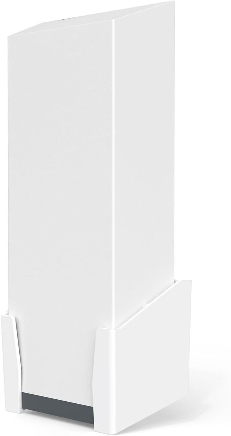 HOLACA Wall Mount Bracket for Starlink Power Supply - White PC Material, Includes Screws & Wall Plugs for Secure Installation image number 6