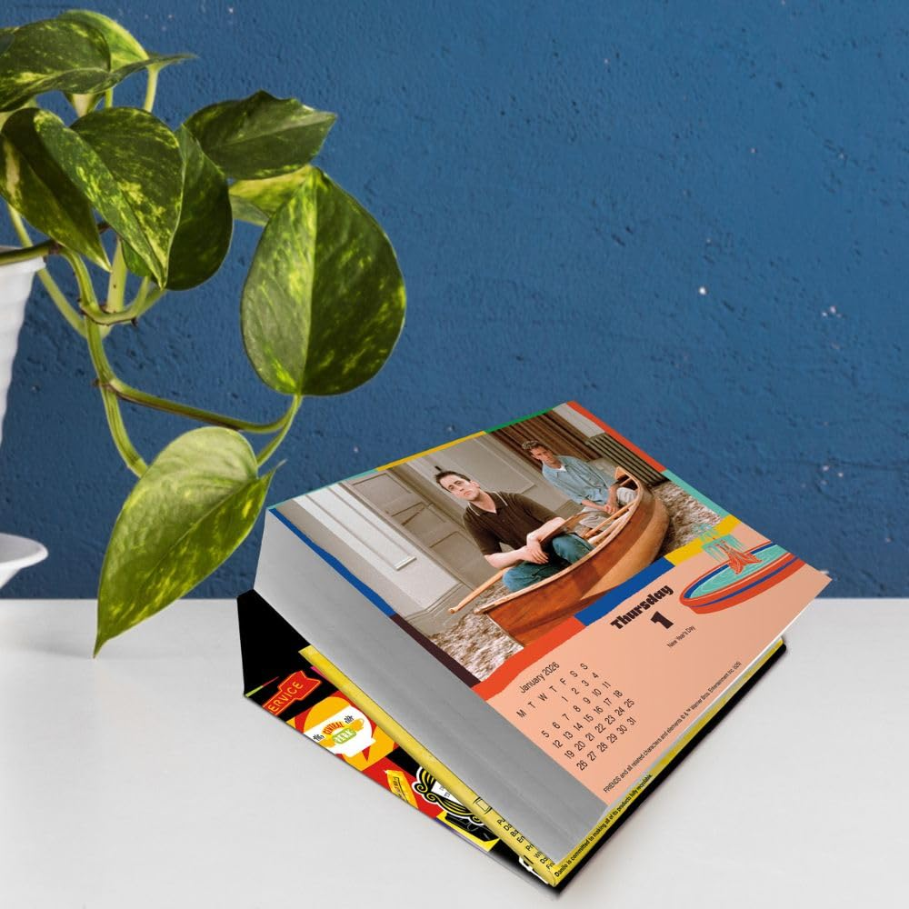 OFFICIAL FRIENDS PAGE a DAY DESK BLOCK 2026 CALENDAR | Television Series Movies image number 5