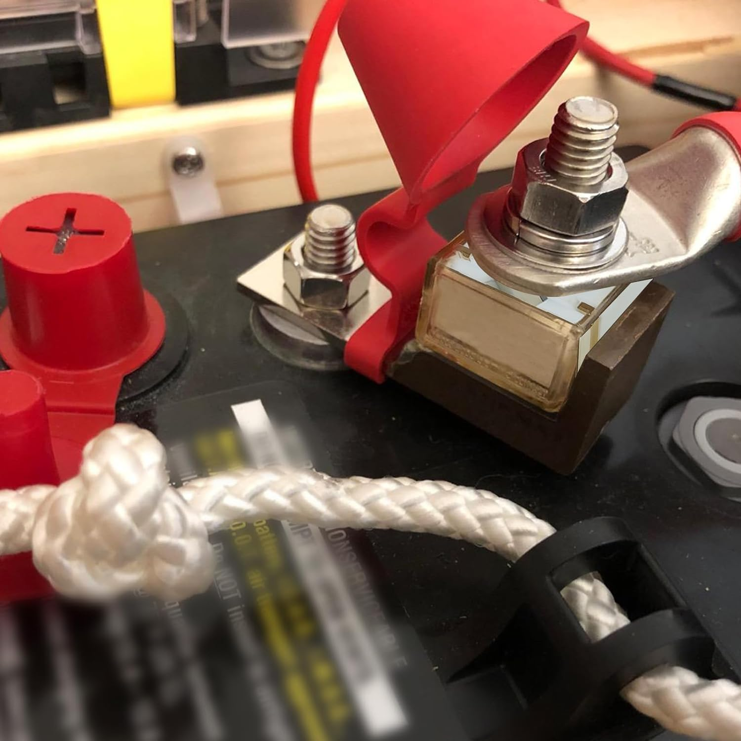 GLOSO HABF Marine Rated Battery Fuse for Multiple Batteries Automobiles Rvs, 58V DC Max, 30-300A (125A,2Pack) image number 2