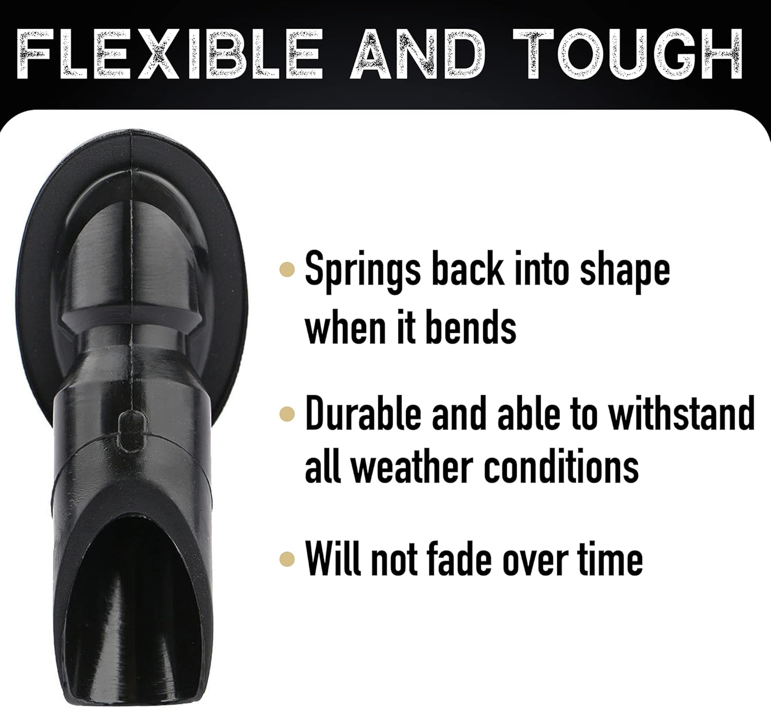 Antenna Ornament for 2007-2012 Toyota Tundra - Toyota Genuine Accessory 86392-0C040 Manual Radio Antenna Mounted Base Bezel image number 4