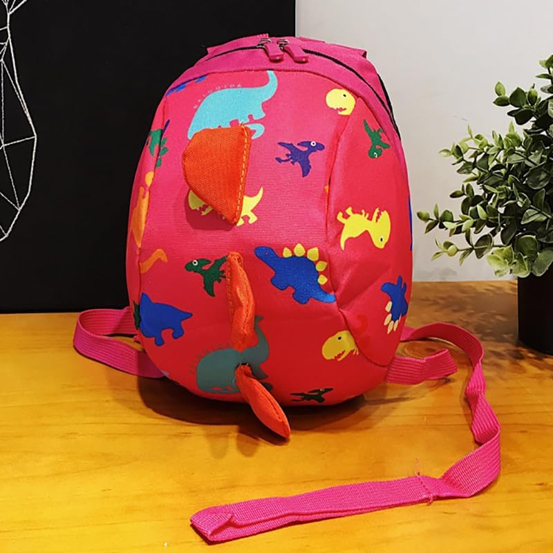 Kids Safety Harness Backpack Leash Child Toddler Anti-Lost Dinosaur Bag Cartoon image number 2