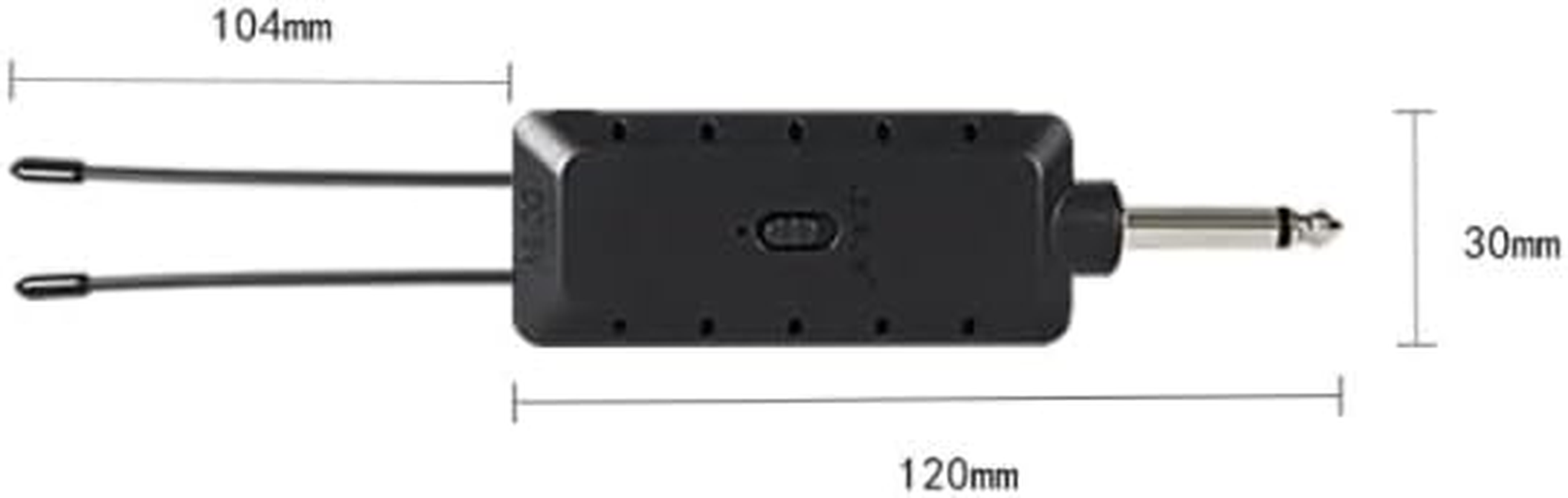 Dual Wireless Microphone, Rechargeable Mic System with Receiver and Anti-Slip Ring, 30-100 Meters Transmission Distance for Karaoke Singing, Public Speech, Wedding, Stage, Outdoor Activity image number 5