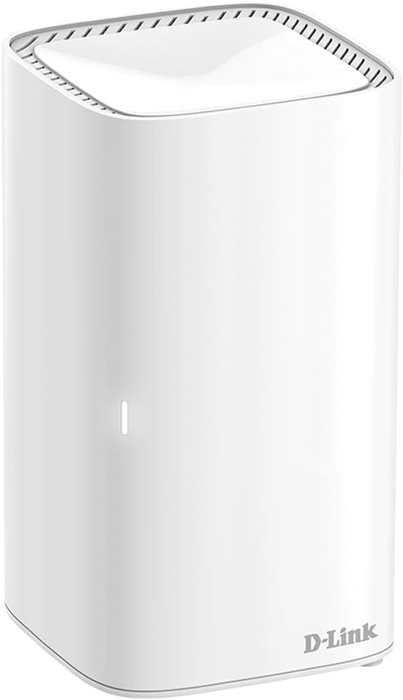 D-Link AC1900 Desktop Wi-Fi Range Extender - Dual-Band, Wi-Fi Internet Booster, WPA3 Security, 4 Gigabit Ports, Compatible with All Existing Routers