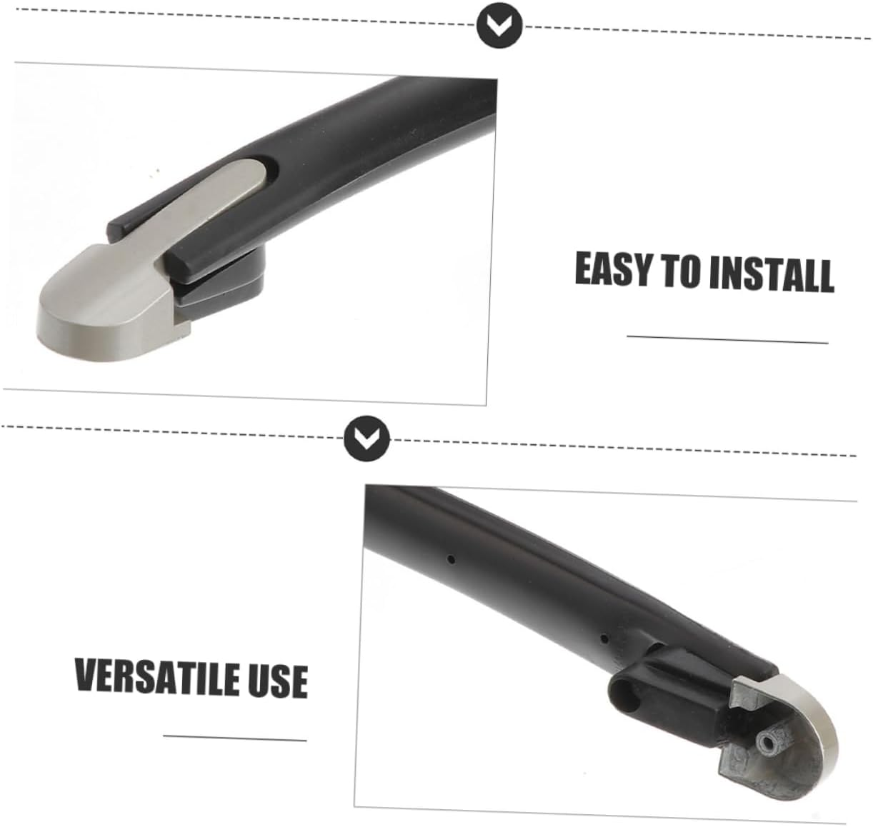 VANZACK 2Pcs Luggage Handle Replacement for Suitcase Travel Carrying Case Handle Extension Function for Luggage Repair Kit image number 3