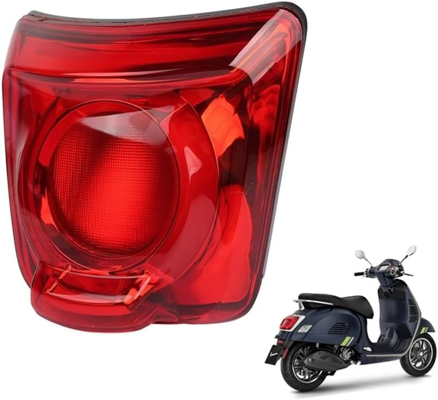 Motorcycle Lights Rear Brake Tail Light Assembly Rear Lamp Taillight Parts for Vespa Gts300 Gts 300 Motorcycle Tail Light image number 1