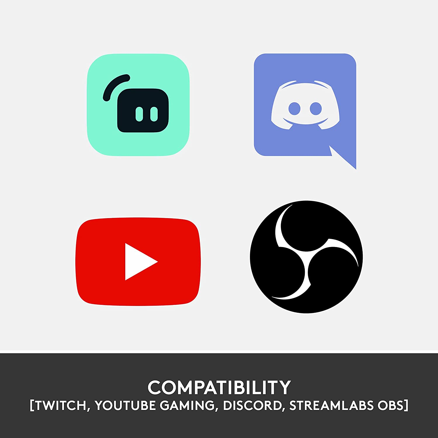 Logitech for Creators Streamcam - Premium Webcam for Streaming and Video Content Creation, Full HD 1080P 60 Fps, Premium Glass Lens, Smart Autofocus, USB Connection, for PC, Mac, Graphite