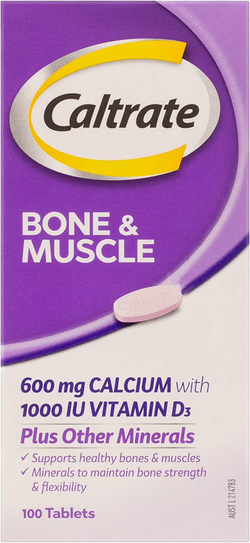 Caltrate Bone and Muscle Health Tablets, Multi 100 Count (Pack of 1) image number 2