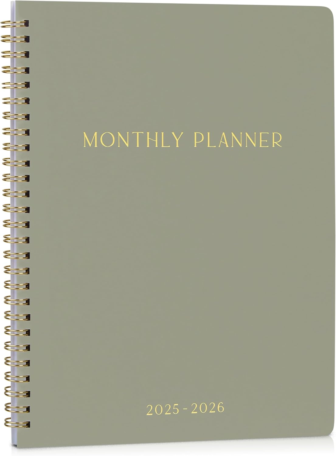ZICOTO Beautiful 2025-2026 Monthly Planner and Calendar Book - Aesthetic to Do List Notebook That Easily Organizes Your Tasks to Boost Productivity - Runs from April 2025 until December 2026