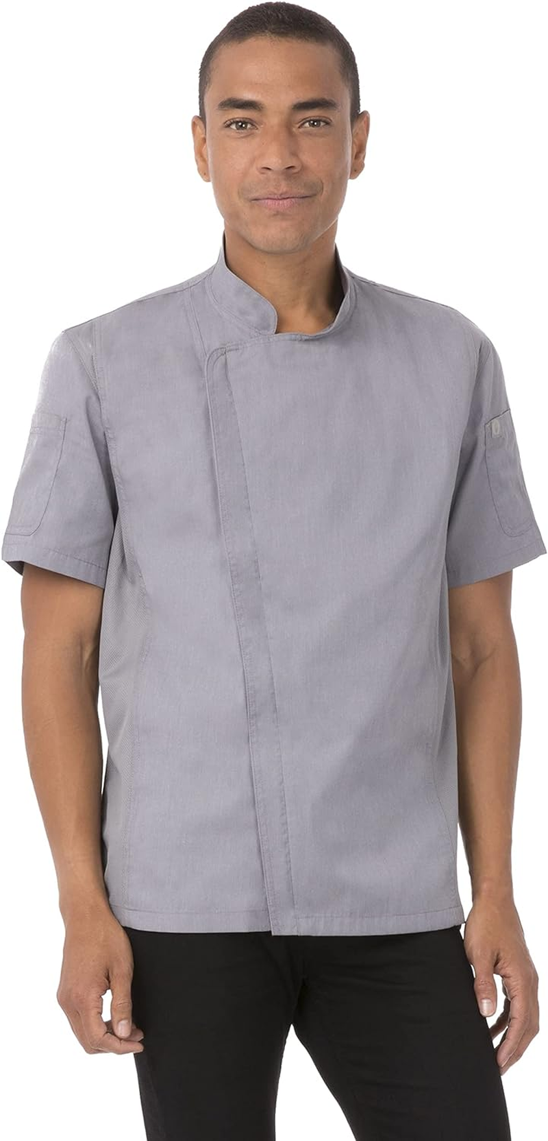 Chef Works Mens Springfield Chef Coat Short Sleeve Chef'S Jacket