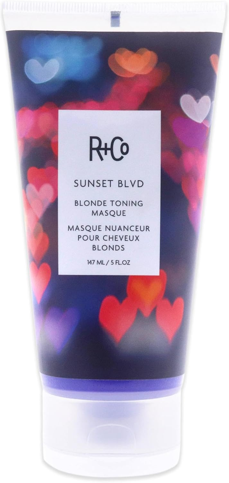 Sunset Blvd Blonde Toning Masque by R+Co for Unisex - 5 Oz Masque image number 1