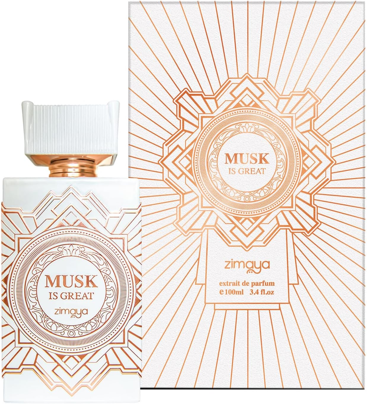 Afnan Musk Is Great Eau De Parfum Unisex Perfume by Noya 3.4 OZ/100 ML image number 1