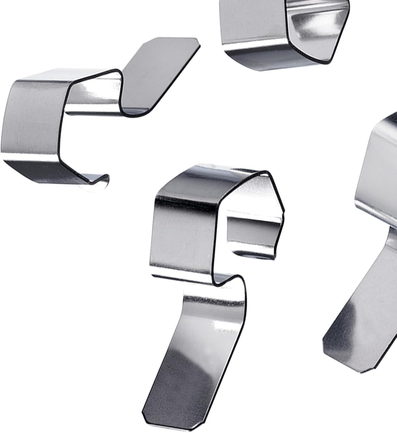 Westmark 24 Lid Clips, Suitable for All round Rim Preserving/Preserving Jars, Steel, Silver, 407522E3 image number 5