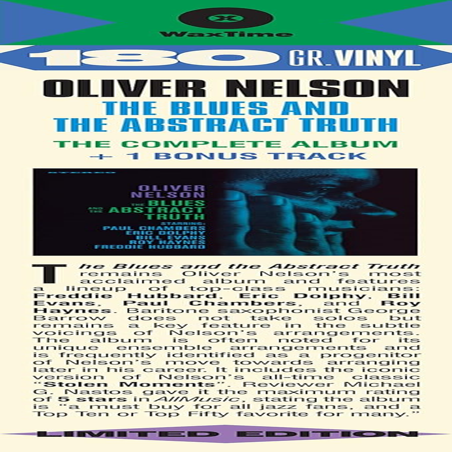 Blues & the Abstracts Truth - Limited 180-Gram Vinyl with Bonus Track image number 2