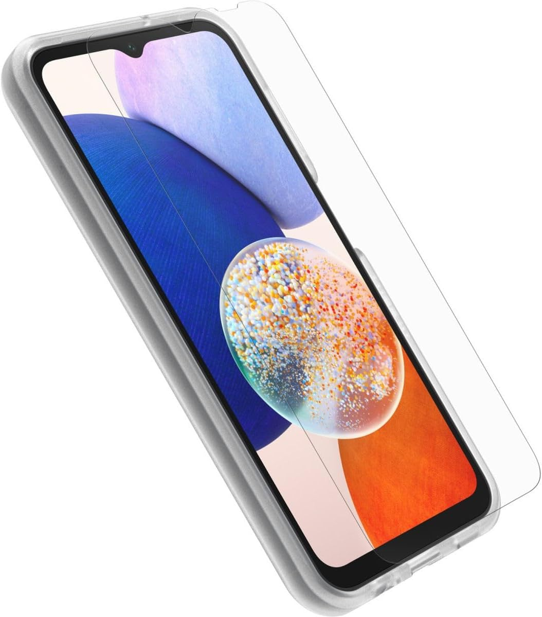 Otterbox React Case with Trusted Glass for Samsung Galaxy A14 5G, Clear, 6.6 Inch Size image number 2