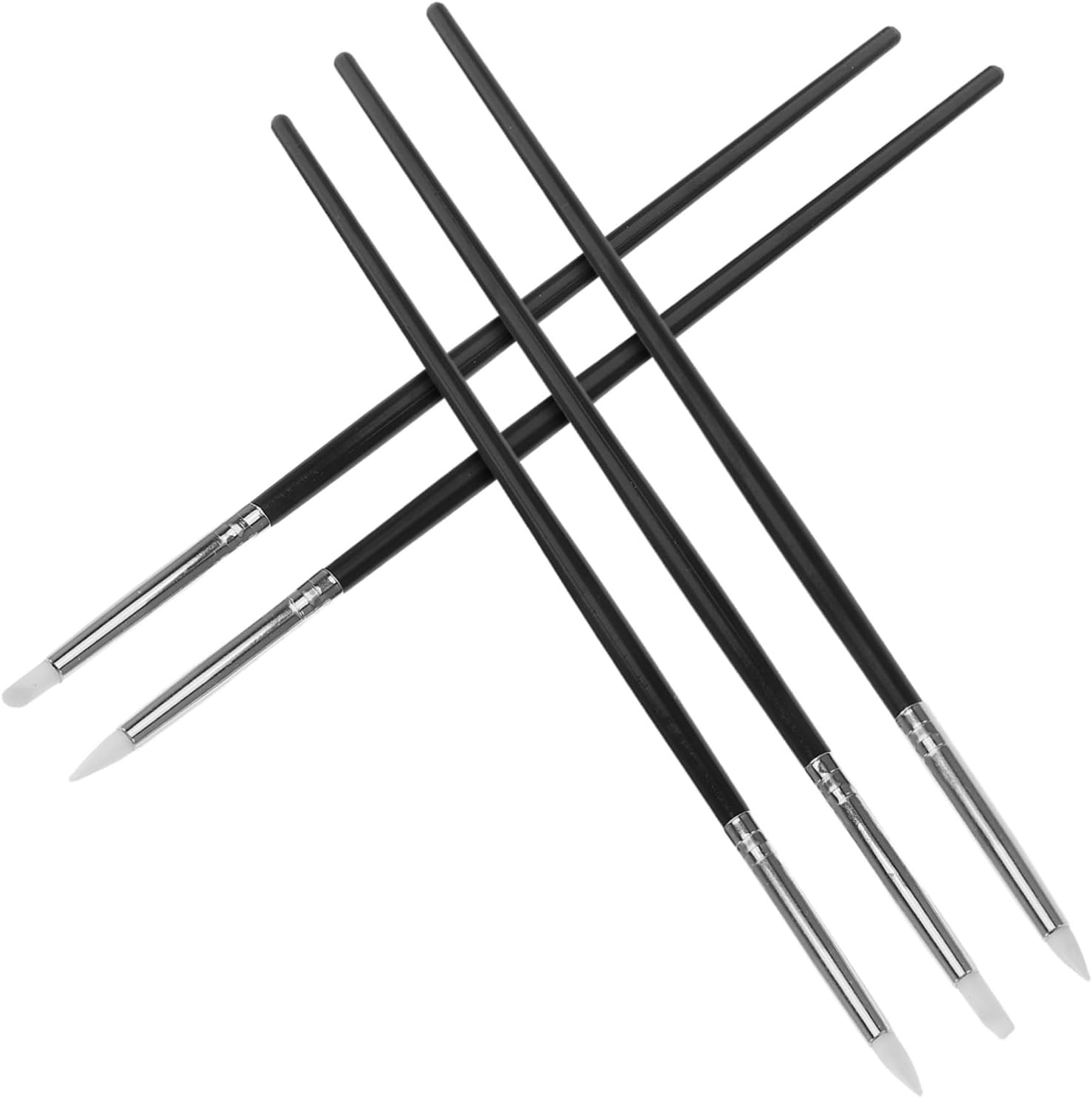 PENIKOKO 15Pcs Nail Polishing Pen Nail Painting Brush Cuticle Pushers for Home Use Beauty Salons