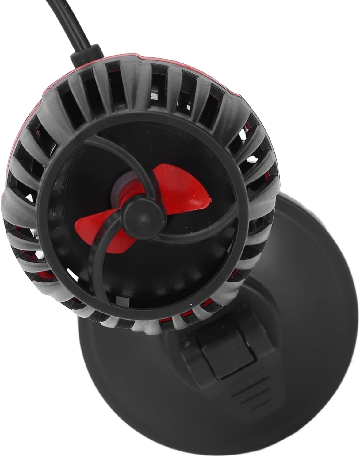 Aquarium Circulation Wave Pump, Submersible Variable Frequency Remote Adjustment Wave Making Pump Effective Long Lifespan for Fish Tank (Black) image number 2