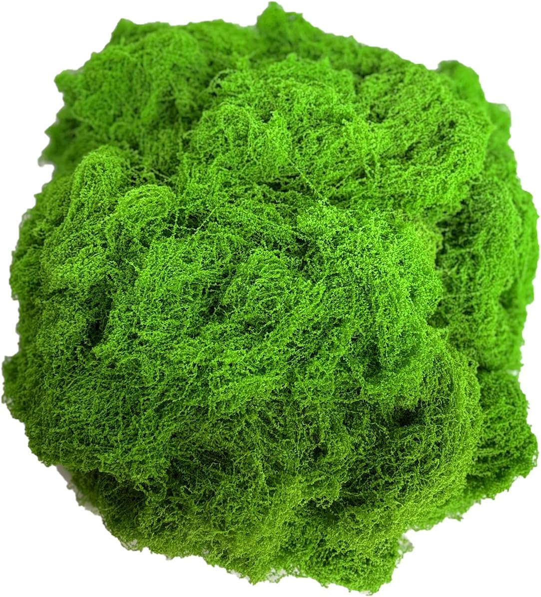 500G Artificial Moss Soft Breathable Fake Moss for Indoor Plants Natural Green Eco-Friendly Faux Moss for Planters Musgo Artificial Para Macetas Decorative Garden Landscaping Supplies