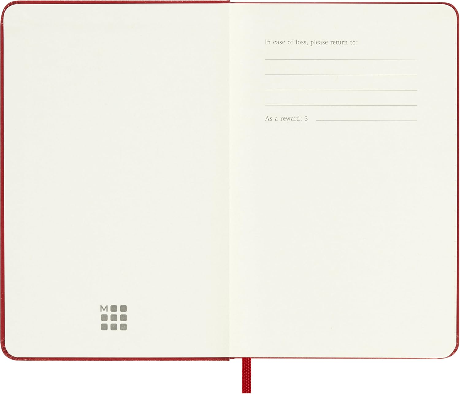 Moleskine - 2026-12 Month Weekly Notebook Hard Cover Diary - Pocket - Scarlet Red image number 2