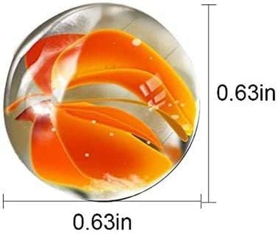 WINBOB 50 Pieces Traditional Assorted Colorful Classic Retro Glass Marbles Cat&rsquo;S Eye Marbles Classic Game Toys Come in Net Bag for Arcade & Table Games Sports Toys & Outdoor