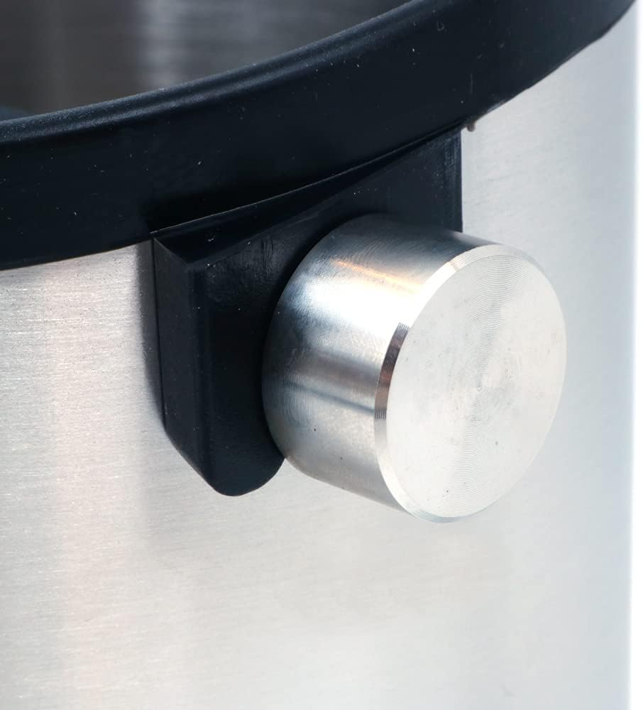 ZONADA 304 Stainless Steel Coffee Knock Box,Rubber Knocking Tube,Non-Slip Grounds for Home or Coffee Shop Coffee Machine Accessories image number 2