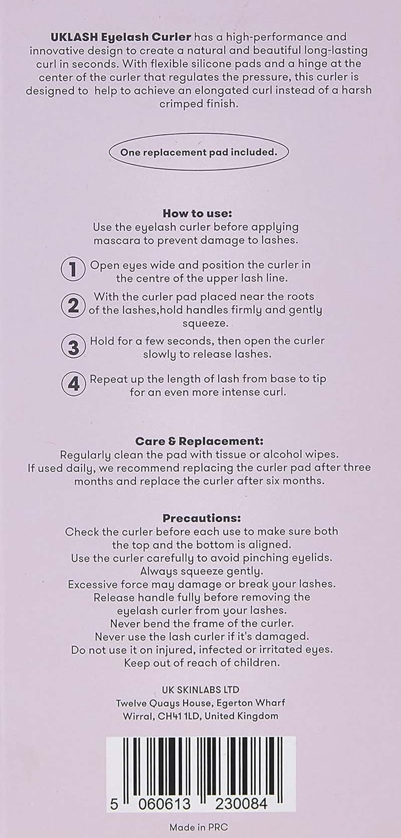 Uklash Eyelash Curler