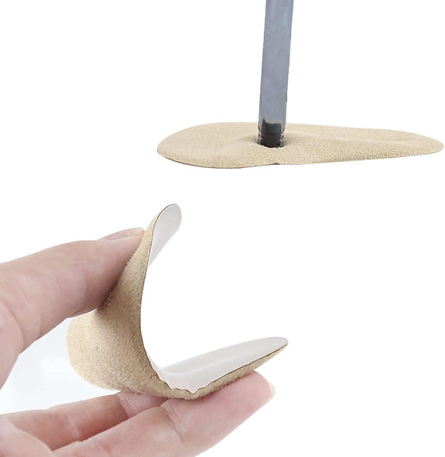 3 Pairs Gel Arch Support Inserts Women Man, Soft Flat Feet Arch Support, Adhesive Plantar Fasciitis Insoles for Sandals, High Arch Pads Heel Cushion for Dressy, Relieve Pressure Foot Pain, B image number 1