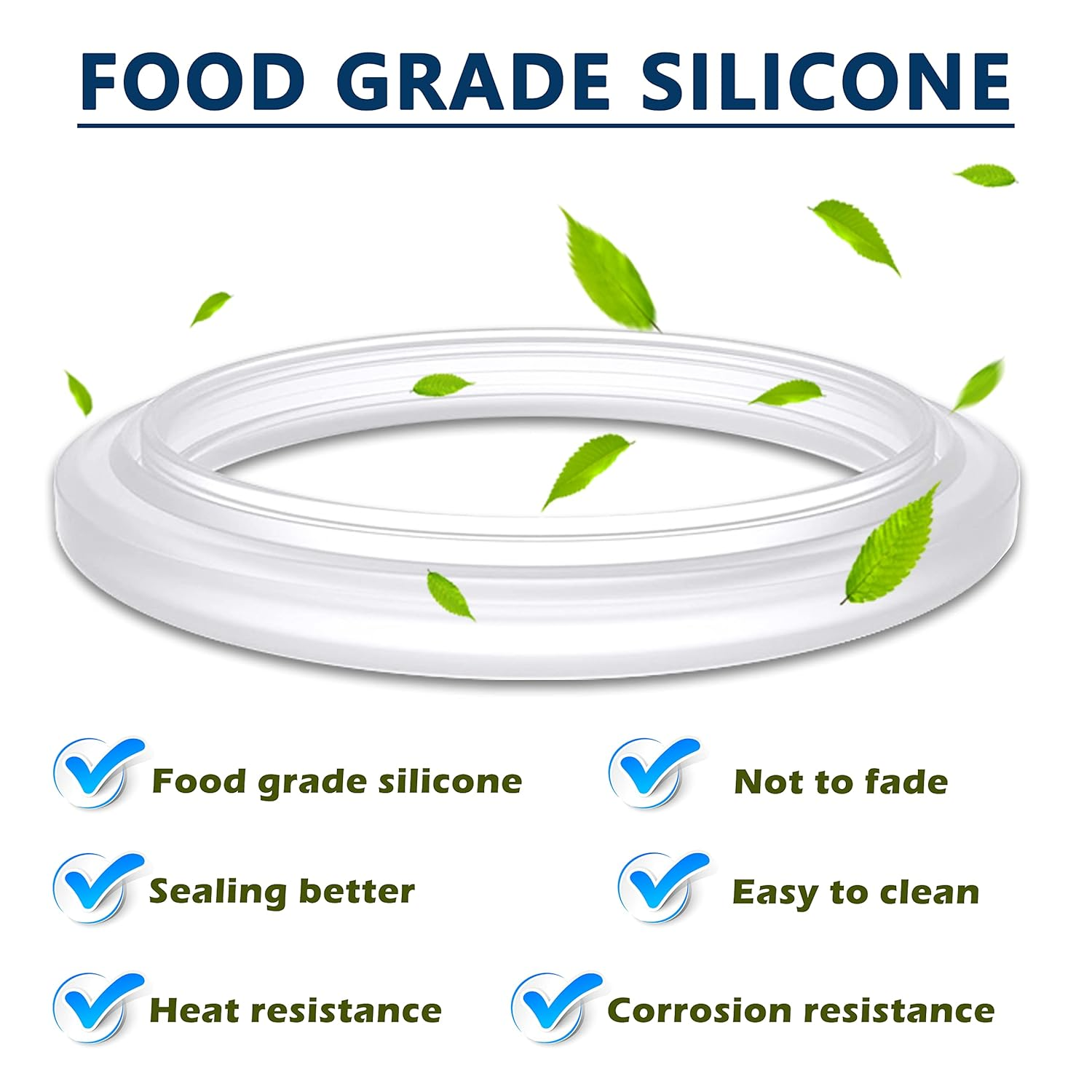 NEOUZA 54Mm Brewing Group Head Silicone Gasket 2Pcs Espresso Machine O-Ring Compatible with Breville Sage 450/500/810/860/810/840/870/875/878 Coffee Maker Accessories