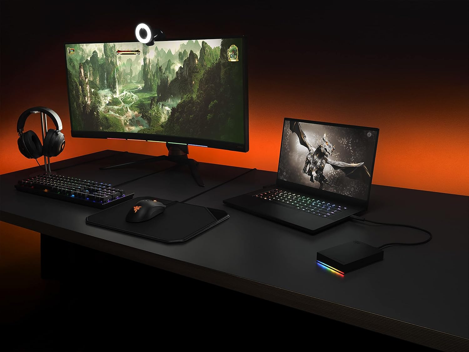 Seagate STKL2000400 Firecuda 2TB Game Drive Portable HDD Black 2 TB image number 6