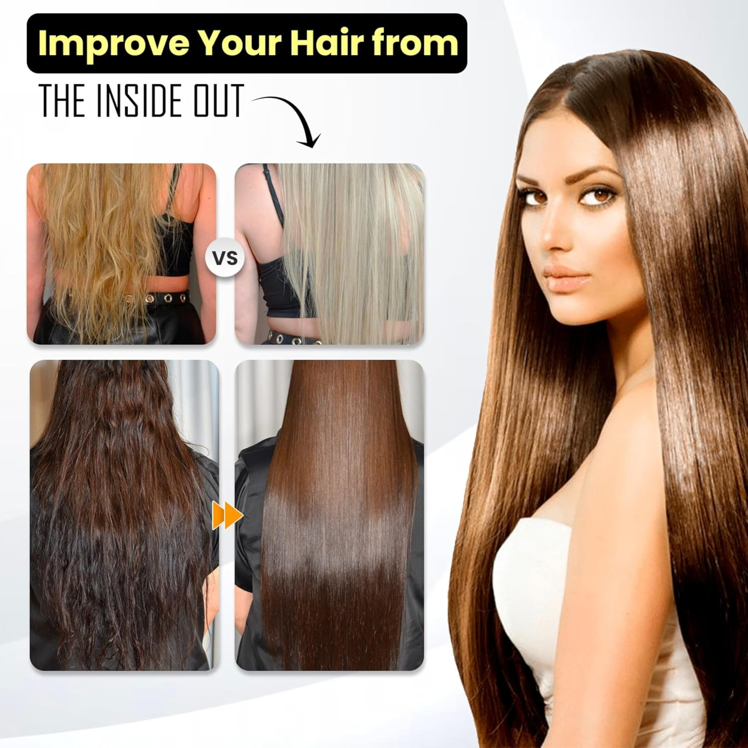 Torrano Keratin Hair Treatment Straightening in 1 Step, Formaldehyde Free-Nanoplastia Para Alisar Cabello 16.9Fl.Oz (500Ml) + Deep Cleansing Shampoo 10.1 Fl.Oz (300Ml) image number 5