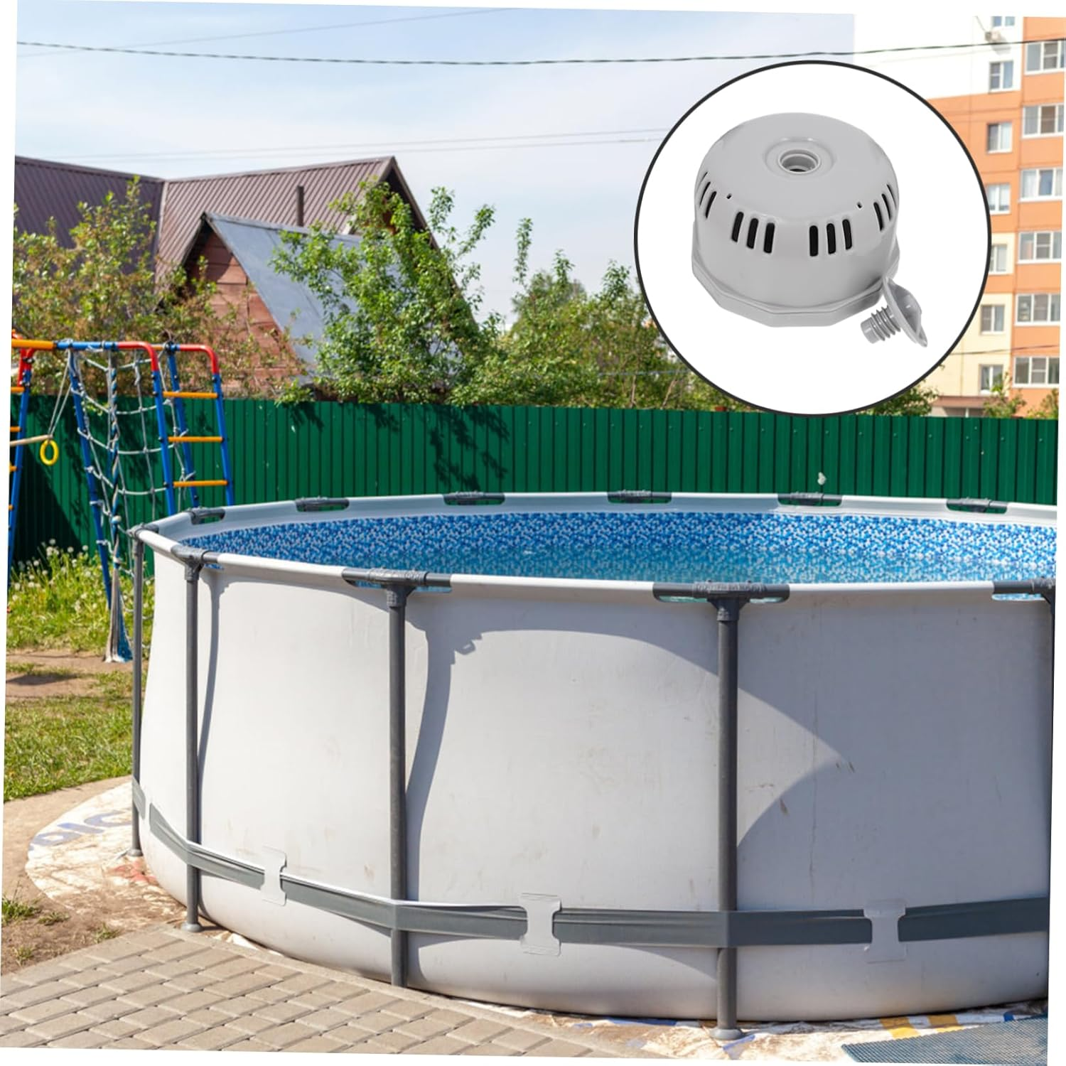 SUPVOX Pool Filter Cotton Replacement Compatible for Lay-Z-Spa 54123 - High-Efficiency ABS Filtration, Easy Installation for Hot Tub Owners & Summer Pool Parties image number 1