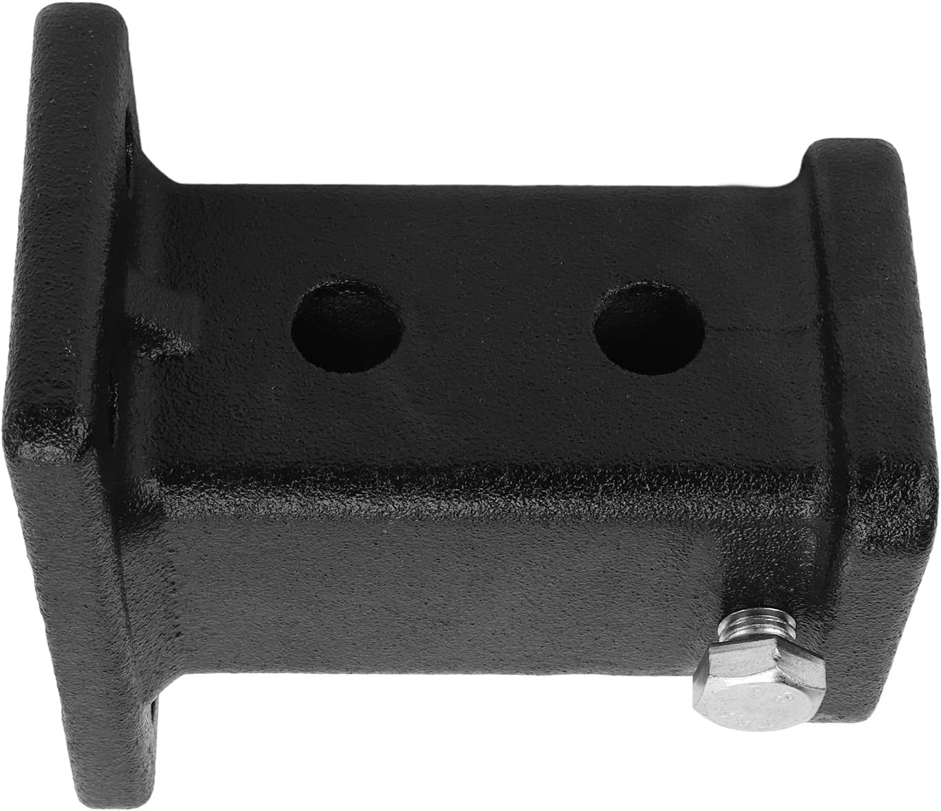 Universal Trailer Receiver Tube, Moulded Steel, 52X52Mm Square Opening, 130Mm Height, Screw-On Hitch Mount for Pickup Trucks image number 5