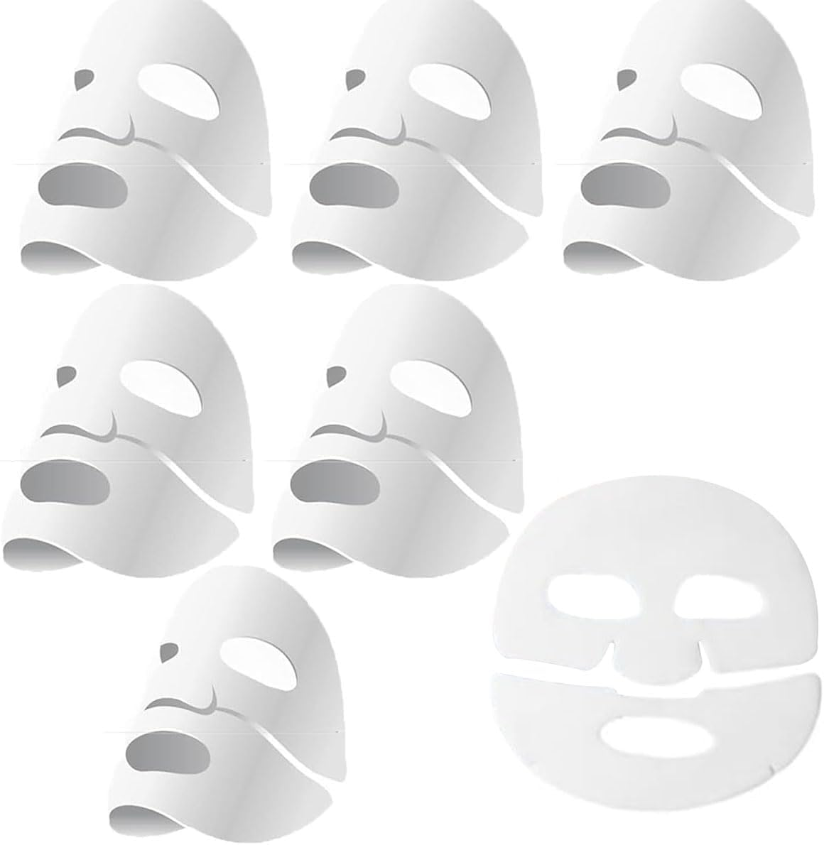 Deep Collagen Wrinkle Lifting Mask - 6 Pack Facial Masks for Overnight Hydration & Skin Firming - Pure Collagen Films for Radiant Elasticity image number 1